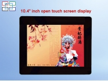 China 10,4' polegadas monitor touch frame aberto fábrica