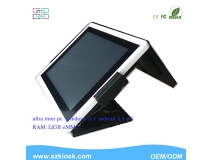 China 15'' Inch All in One PC Dual Screen POS PC factory