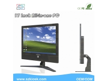 China 17 Inch Ultrathin All-in One PC LCD Resistive Touch Screen PC factory
