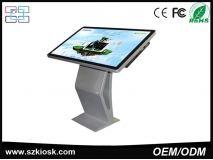 La fábrica de China 49inch de alto brillo stand alone LCD de publicidad interior de señalización digital con pantalla táctil