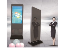 protable durable and simple high tech quality glass custom animations multi touch screen magic mirror