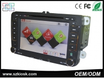 China 7 inch GPS Bluetooth Android 4.4.4 Quad Core 2 DIN Car PC-Fabrik