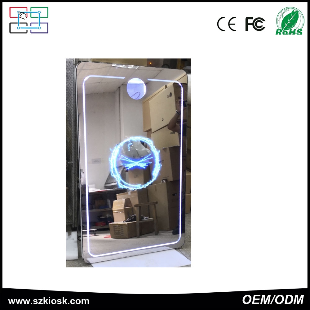 40 in selfie mirror touch screen rental social photo booth