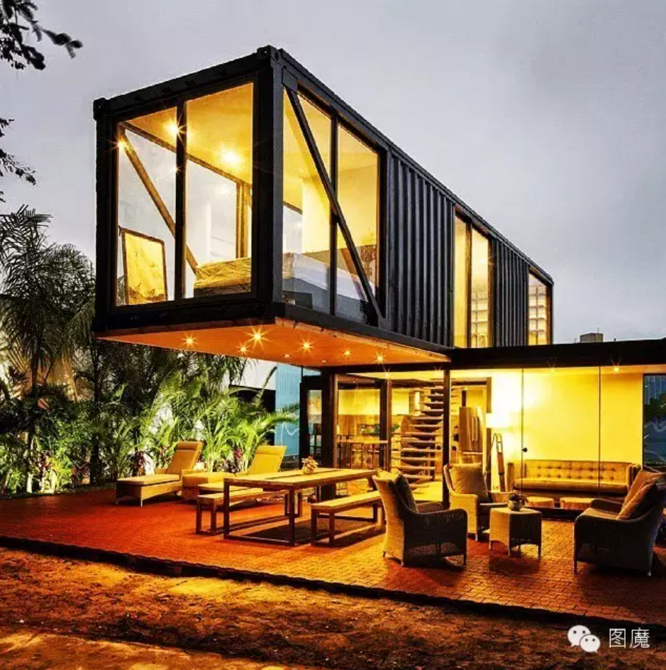 KIOSK Prefab House Prefabricated Houses Container luxurious prefab houses modular tiny cabin container flat pack prefabricated house prices