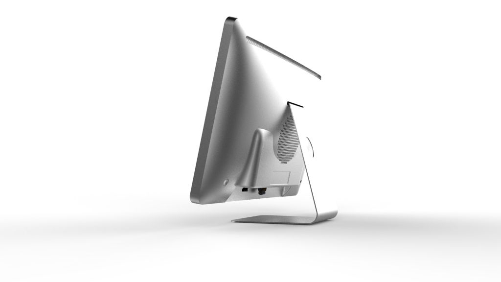 Wholesale gaming pc i3/i5/i7/i9 CPU 23.8 inch all in one Desktops with barebone system support diy pc desktop