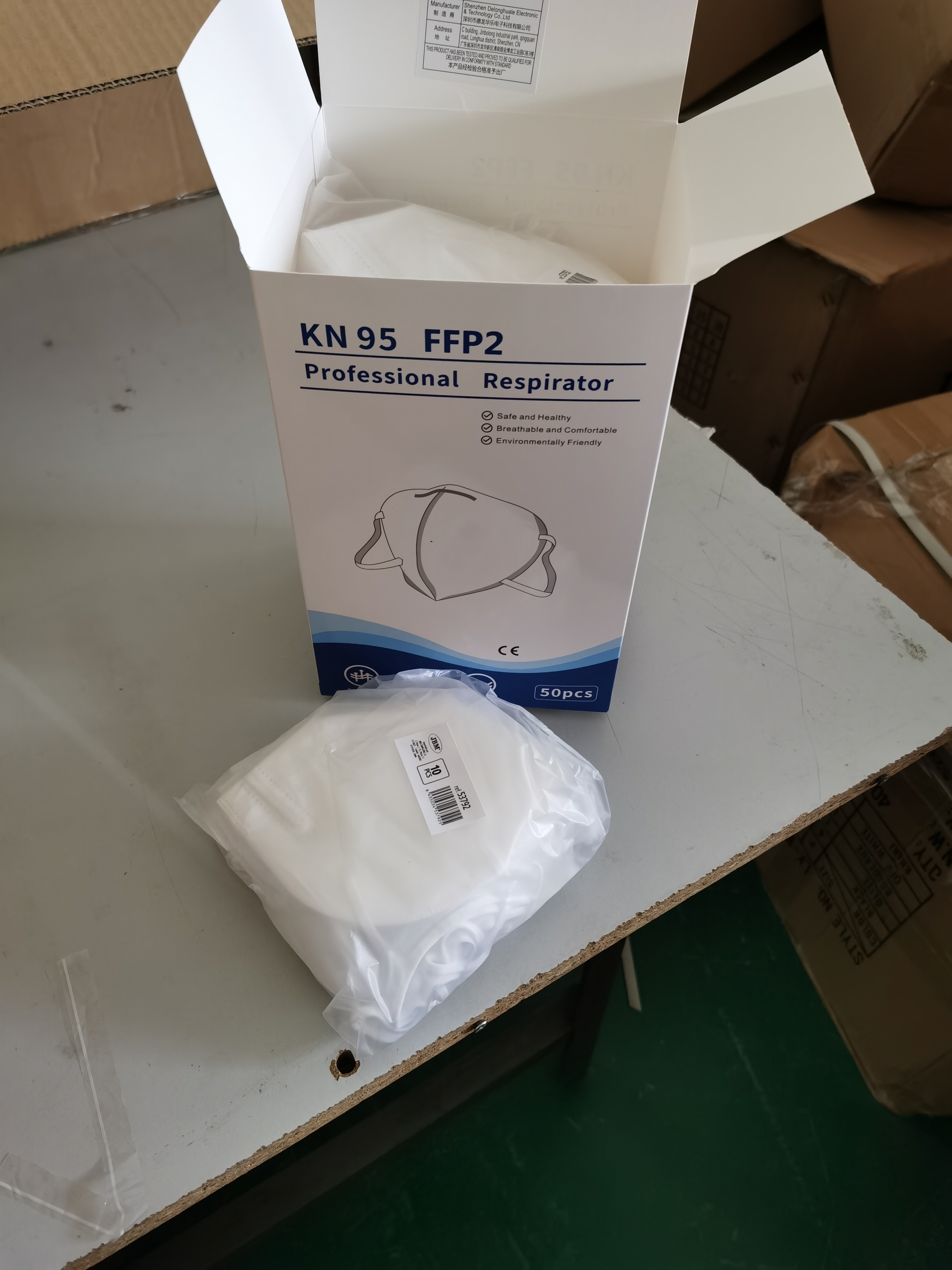 china factory KN95 FFP3 FFP2 with filter professional protection respirator with CE